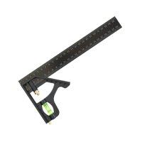 Ioensy - Escuadra De Carpintero Ajustable Con Burbujas Horizontales Escuadra Transportadora Derecha 25Cm