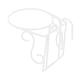 thumbnail image 1 of Soporte Para Macetas Con Barandilla, Resistente, Para Colgar Plantas En Exteriores E Interiores, Estilo B, 1 of 5