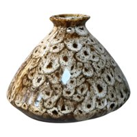 Genérico - Set 3 Florero Jarrón Mini Floral Decorativo Cerámica Jhn