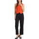 thumbnail image 2 of INSPIRE CHIC Chaleco de Mujer sin Mangas con Botones en V Cuello en Vuelta al Colegio Chaleco Corto Naranja XS, 2 of 6