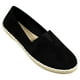thumbnail image 2 of Alpargatas Mujer Cómodas para Verano Yassne QM2510 Negro, 2 of 5