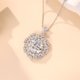 thumbnail image 4 of Collar de Moissanita de 10 Quilates Color D Claridad VVS1 Colgante de Diamante Collar para Mujer Collares de Colgante de Plata Esterlina 925 Joyería de Boda para Mujer, 4 of 9