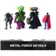 thumbnail image 5 of Set de figuras de acción DC Comics Metal Force Team Up de 10 cm, 5 of 9