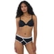 thumbnail image 1 of Boyshort Mujer Cotton Negro/Blanco Corona, 1 of 5