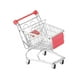 thumbnail image 3 of Mini Carrito De Compras, Adorno Decorativo, Juguete Creativo Para Almacenar En El Supermercado, Color Rojo, 3 of 5