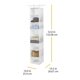 thumbnail image 3 of Organizador de accesorios para colgar Shelf Whitmor con 8 secciones, color blanco, 3 of 3