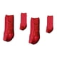 thumbnail image 1 of 4x Botas De Caballo Soporte Reutilizable Protección Transpirable Cómodas Cubrepiernas L Rojo, 1 of 3