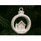 thumbnail image 1 of Bola de Navidad con Casa de Navidad, 1 of 2