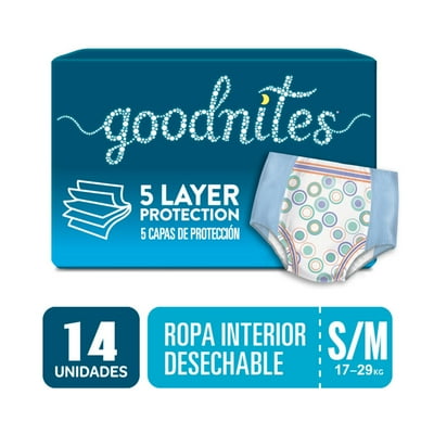 Ropa Interior Desechable Unisex Talla M 14 Un Huggies