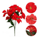 thumbnail image 2 of Flores navidad artificiales ramo 5 uds decoración, 2 of 3