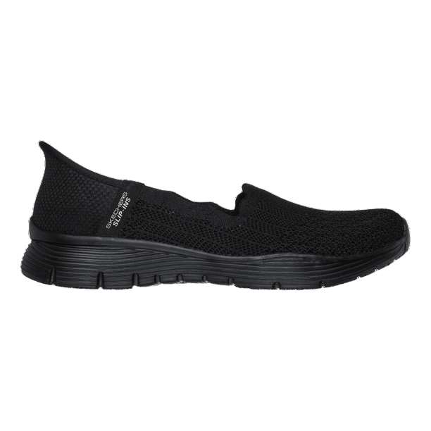 ZAPATILLAS SKECHERS SLIP-INS SEAGER BELIEVE IT NEGRAS (MUJER) | 158980-BBK - Talla 35,5