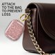 thumbnail image 4 of Estuche KLJFHWJI para AirPod Pro 3 en Oro Rosado con Llavero, 4 of 6