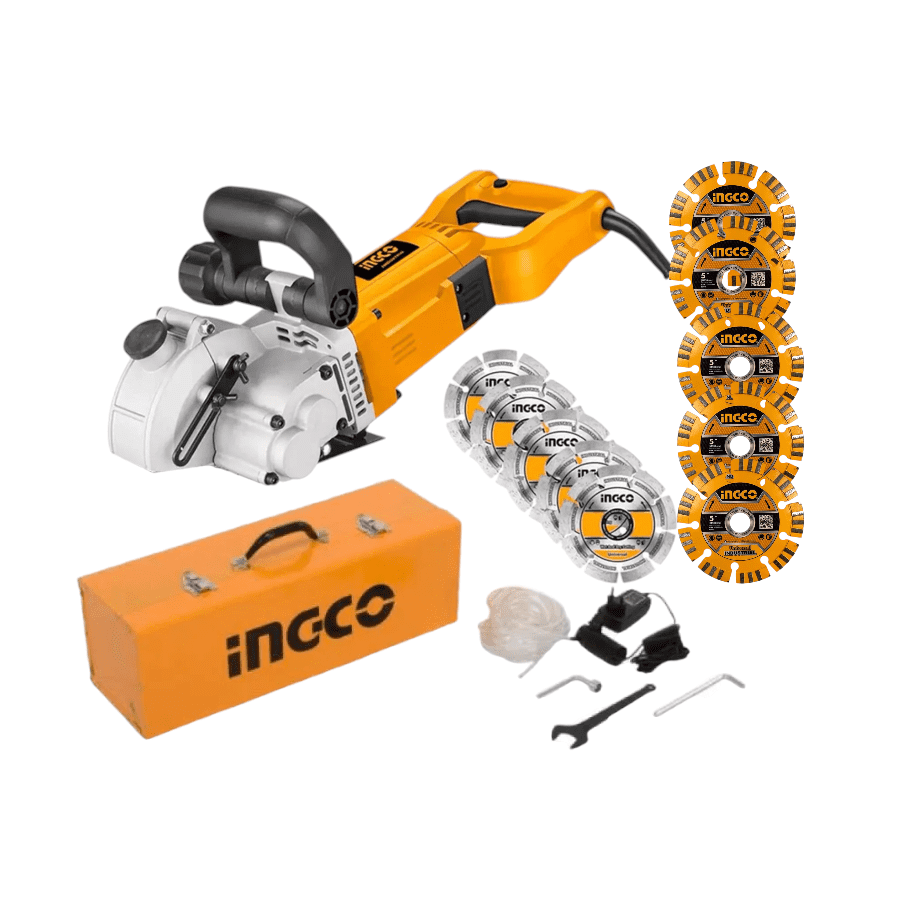 Sierra Cortadora De Muro Electric Ingco 130mm 3000w Wlc30001