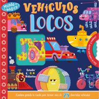 Edimat Libros - Libro Vehiculos Locos (Mundo Magico)