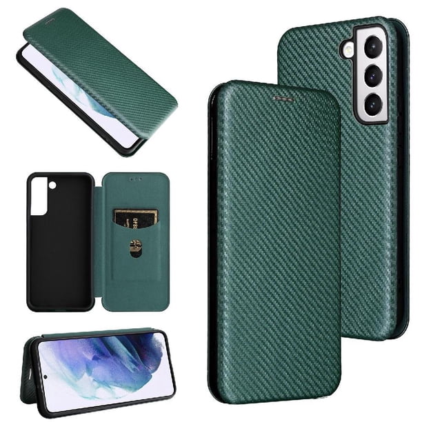 Funda Flip para FOXDOCK Samsung Galaxy S22 Plus - Funda magnética de negocios, funda protectora delgada