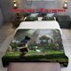 thumbnail image 1 of 3pcs Adventurer Facing Bull Skull Stone Door Theme Pattern Bedding Set Duvet Cover and Pillowcase, 1 of 5