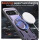 thumbnail image 2 of Para Google Pixel 9 Pro XL Funda con Soporte de Anillo en O Magnético Invisible, Funda de Teléfono a Prueba de Golpes, Morado, para Pixel 9 Pro XL, 2 of 6