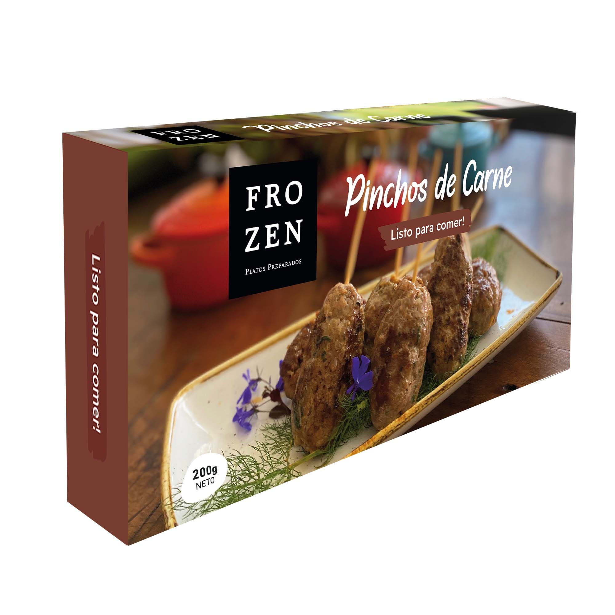 Pinchos De Vacuno Cocinado 200 g Frozen