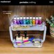 thumbnail image 5 of Organizador de especias madesmart de dos niveles gris, 5 of 9