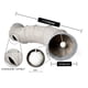 thumbnail image 3 of Túnel para gatos, túnel de tela con pelota y juguetes, túnel de juego para gatos y conejos, túnel para conejos, resistente y no se oxida., 3 of 5