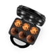 thumbnail image 3 of Máquina eléctrica para cupcakes Holstein Housewares de 6 piezas, color negro, 3 of 7
