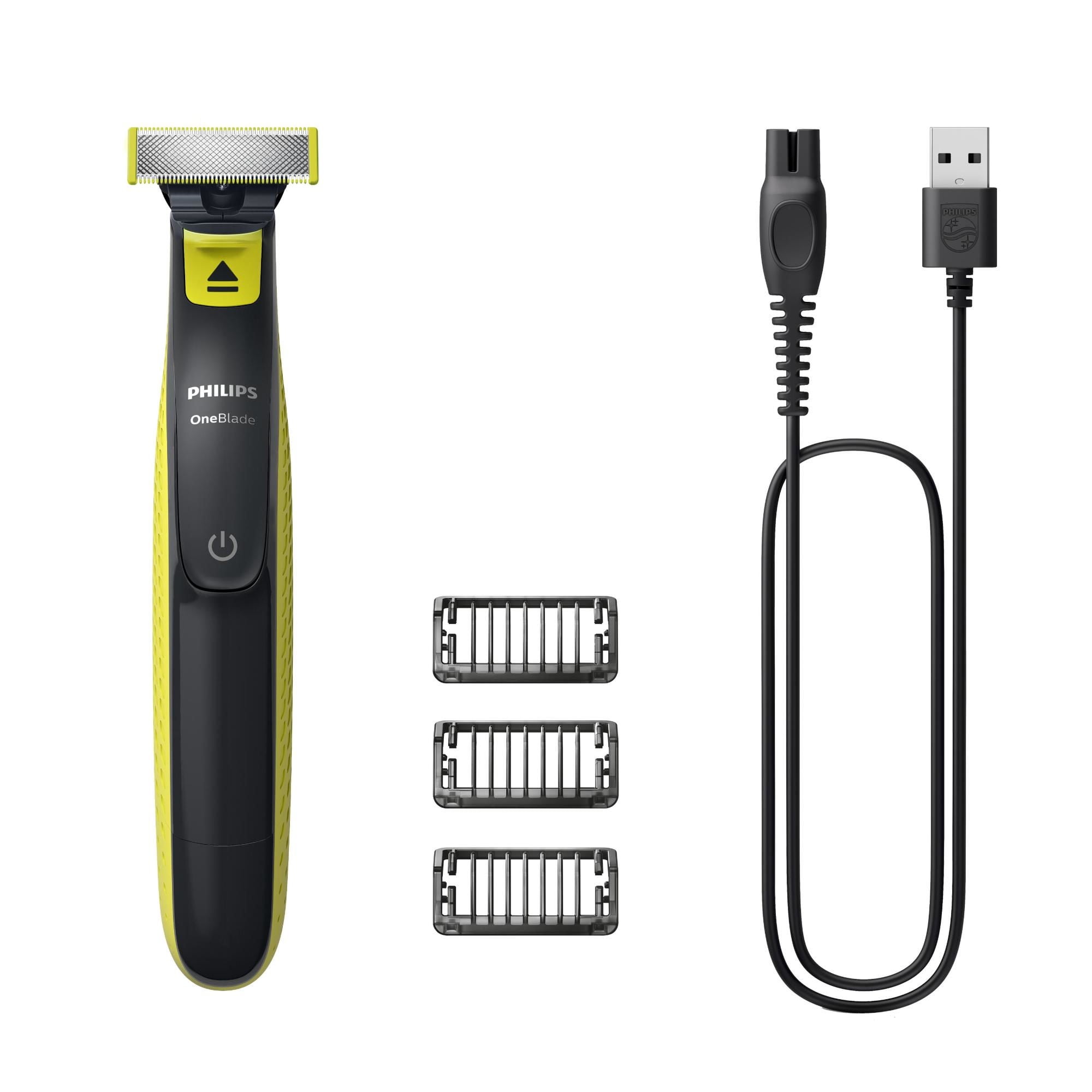 Philips - Afeitadora One Blade Qp2724/10 Negro/Amarillo