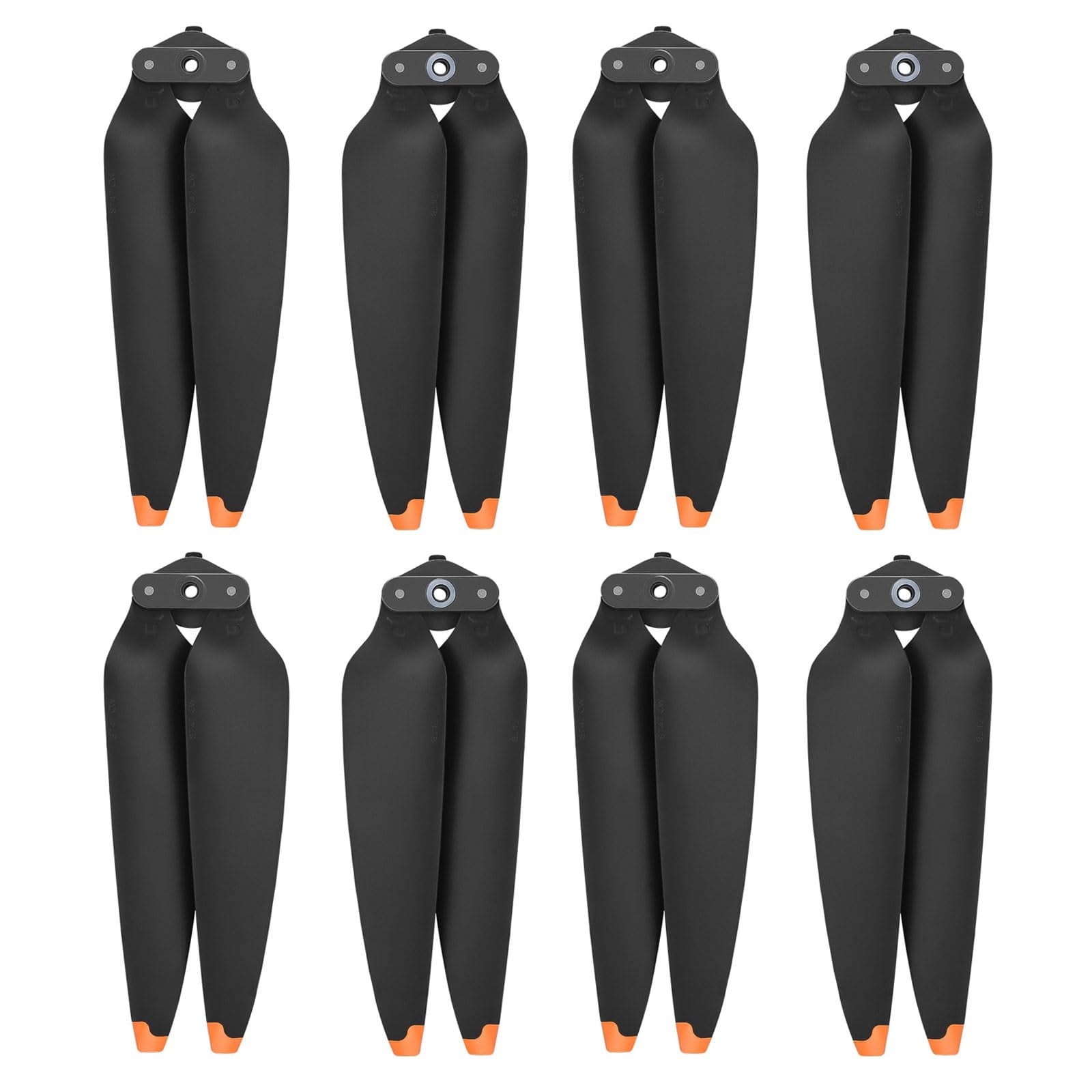 Craznick - Hélices De Repuesto Para Dji Air 3s/air 3, 8 Unidades, Color Naranja