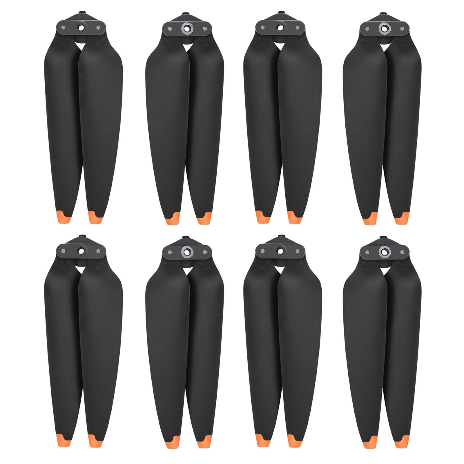 Craznick - Hélices De Repuesto Para Dji Air 3S/Air 3, 8 Unidades, Color Naranja