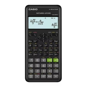 Casio - Calculadora Cientifica 252 Funciones Negro Fx-82La Plus
