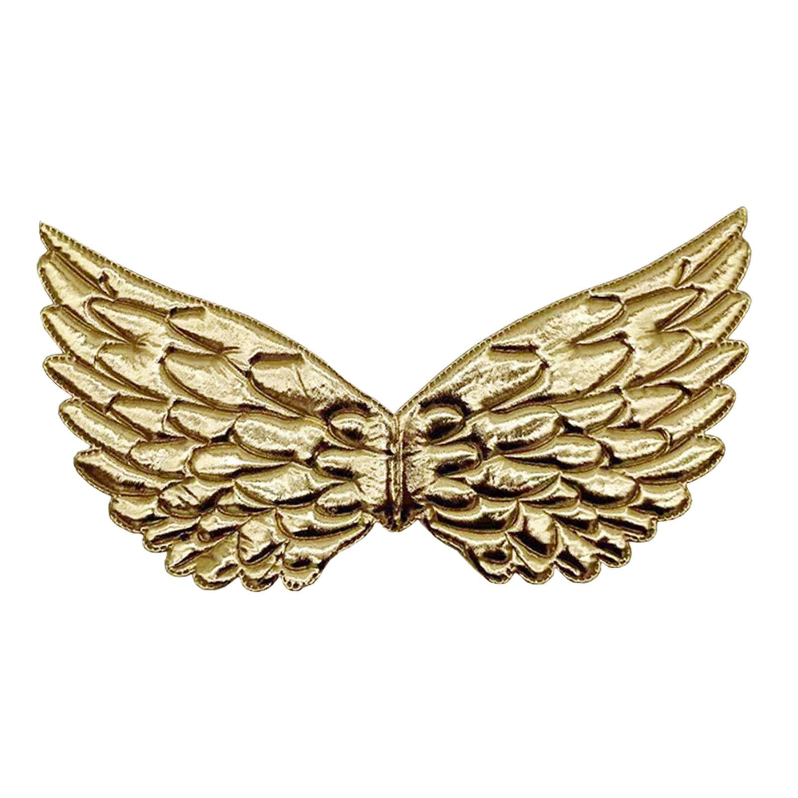 Bothyi - Accesorio De Disfraz De Princesa De Hadas Con Alas De Ángel Para Niños, Decoración Dorada