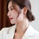 thumbnail image 2 of Elegant Four-Leaf Clover Stud Earrings - Stainless Steel with 14K Gold Plating - Perfect Gift for Women, 2 of 4