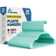 thumbnail image 1 of Juego de perchas Lifemaster Heavy Duty, 30 unidades, color aguamarina, 1 of 9