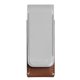 thumbnail image 1 of Clip para Dinero Coach 2,5 cm Cuero Natural, 1 of 5