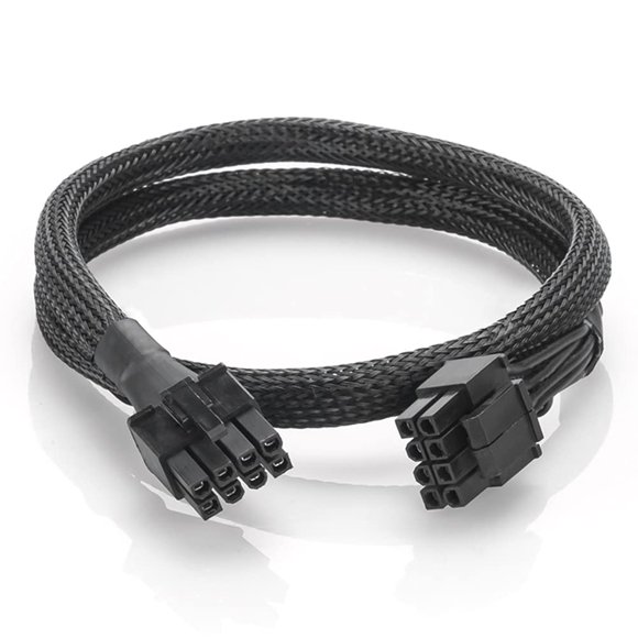 Cable de alimentación ATX OwlTree trenzado de 8 pines macho a CPU de 8 pines