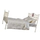 thumbnail image 2 of Cama De Casa De Muñecas A Escala 1:6, Cama Doble Para Muebles, Diseño De Escena De Vida, Juego De Rol, 2 of 5