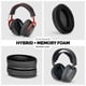 thumbnail image 3 of Auriculares Brainwavz Hybrid Memory Foam Black para grandes, 3 of 8