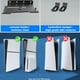 thumbnail image 4 of PS5 Slim Wall Mount, PS5 Slim Stand With 2 Removable Controllers Holders, Sturdy Floating Your New PS5 On Wall With Screw Fixing, PS5 Wall Mount Kit Behind TV, PS5 Slim Gaming Shelf For Wall-Negro, 4 of 8