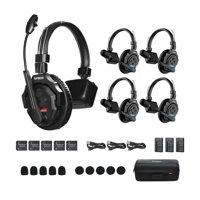 Auriculares Inalámbricos Con Intercomunicación Synco Xtalk X5 2.4 Ghz Full Duplex