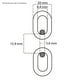 thumbnail image 3 of Tecle Manual 1 Tonelada con Garrucha y Cadena de 3 Metros, 3 of 7