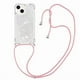 thumbnail image 1 of Funda FOXDOCK para iPhone 13 con Cuerda Ajustable, Brillo Líquido, Protección Antigolpes y Lente – Ideal para Regalo, 1 of 6