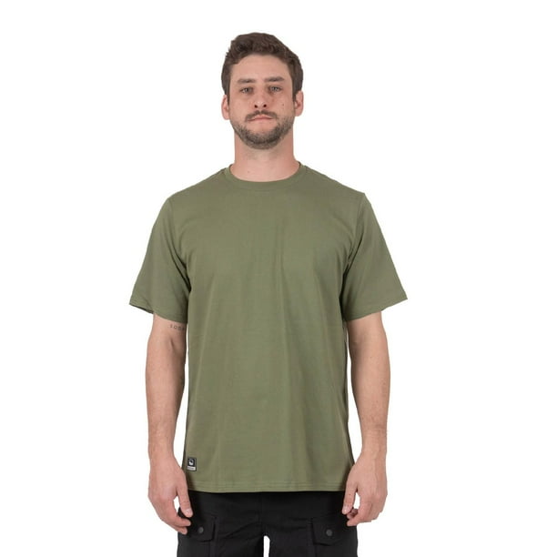 Polera Manga Corta Hombre Amanita Muscaria Lhotse verde L