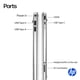 thumbnail image 5 of Laptop HP 15.6" FHD IPS Ryzen 5 5500U 8 GB RAM 256 GB SSD Win11, 5 of 9