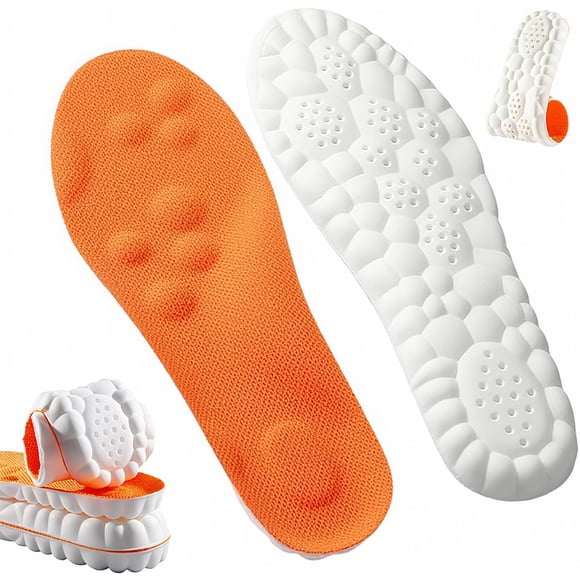 Plantillas Giwytey 4D Nube Naranja para Hombre Talla 11‑12