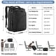 thumbnail image 2 of Mochila MATEIN Carry on extra grande de 40 L, resistente al agua, 2 of 9