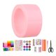 thumbnail image 1 of Blow Bubbles Cinta De Doble Cara Para Ni?os Aula DIY Artesanía Bola Hecha A Mano 1 Rollo Con Herramientas Completas Rosa, 1 of 5