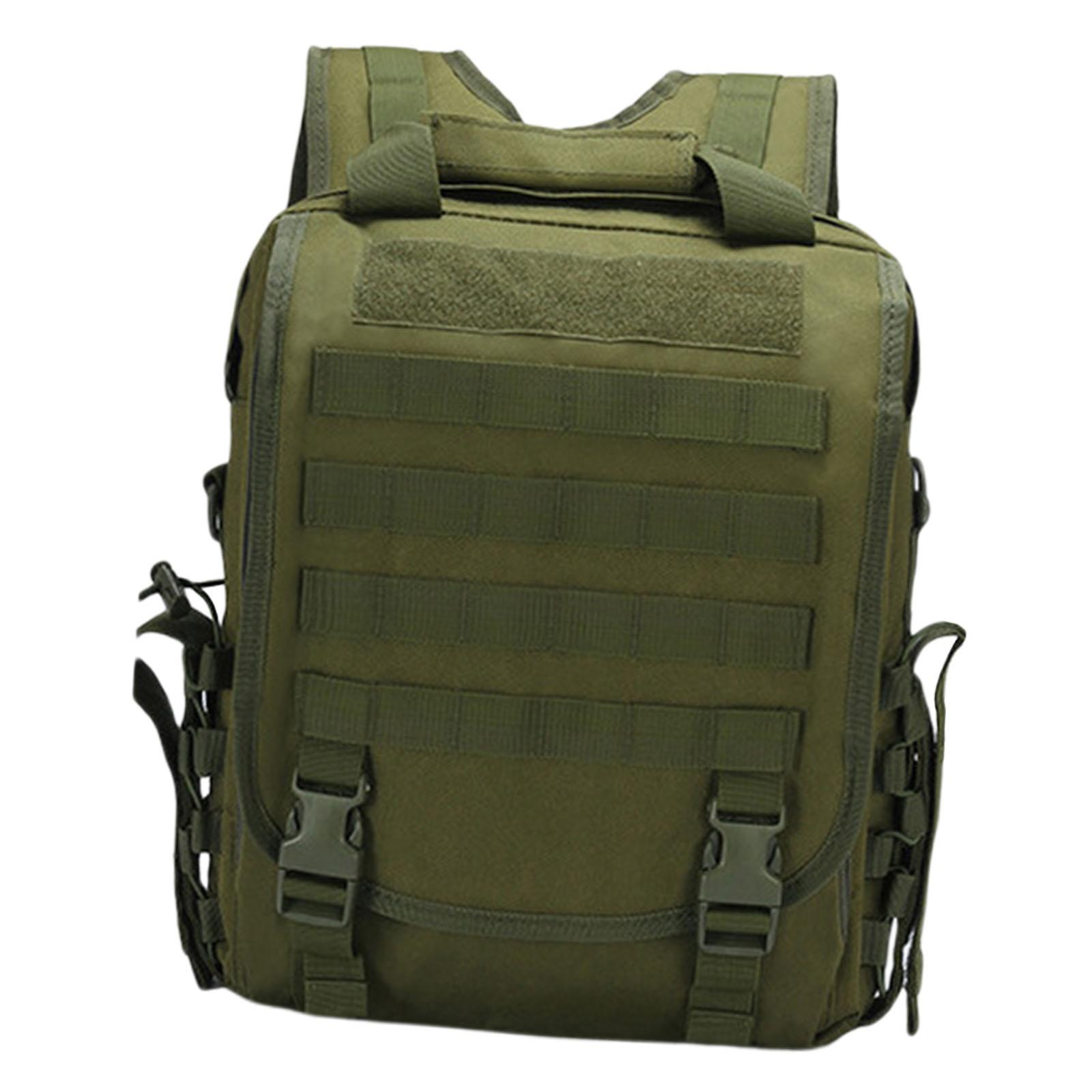 Magideal - Impermeable, , De Hombro De 10L Para Mochilero Montañismo Senderismo - Ejercito Verde