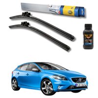 Plumillas Hella Cleantech Para Volvo V40 2013-2020