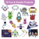 thumbnail image 3 of Kit de manualidades Craftikit® 20 manualidades espaciales para niños de 3 a 10 años, 3 of 9