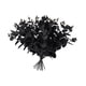 thumbnail image 3 of 10 hojas de eucalipto artificiales de Halloween, ramas negras resistentes, decoración del hogar para fiestas, bodas, arreglos florales al aire libre, 3 of 5