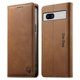 thumbnail image 1 of Funda Billetera de Cuero para [Google Pixel 7a], Bloqueo RFID, Tarjetas y Soporte Marrón, 1 of 5